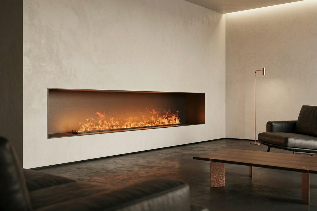 Water Vapor vs. Traditional Fireplaces: What Architects and Designers Need to Know