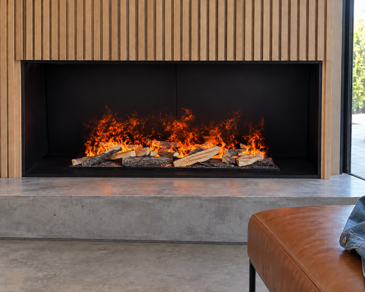 Aquafire®Logs - Faux Wood Molded Logset