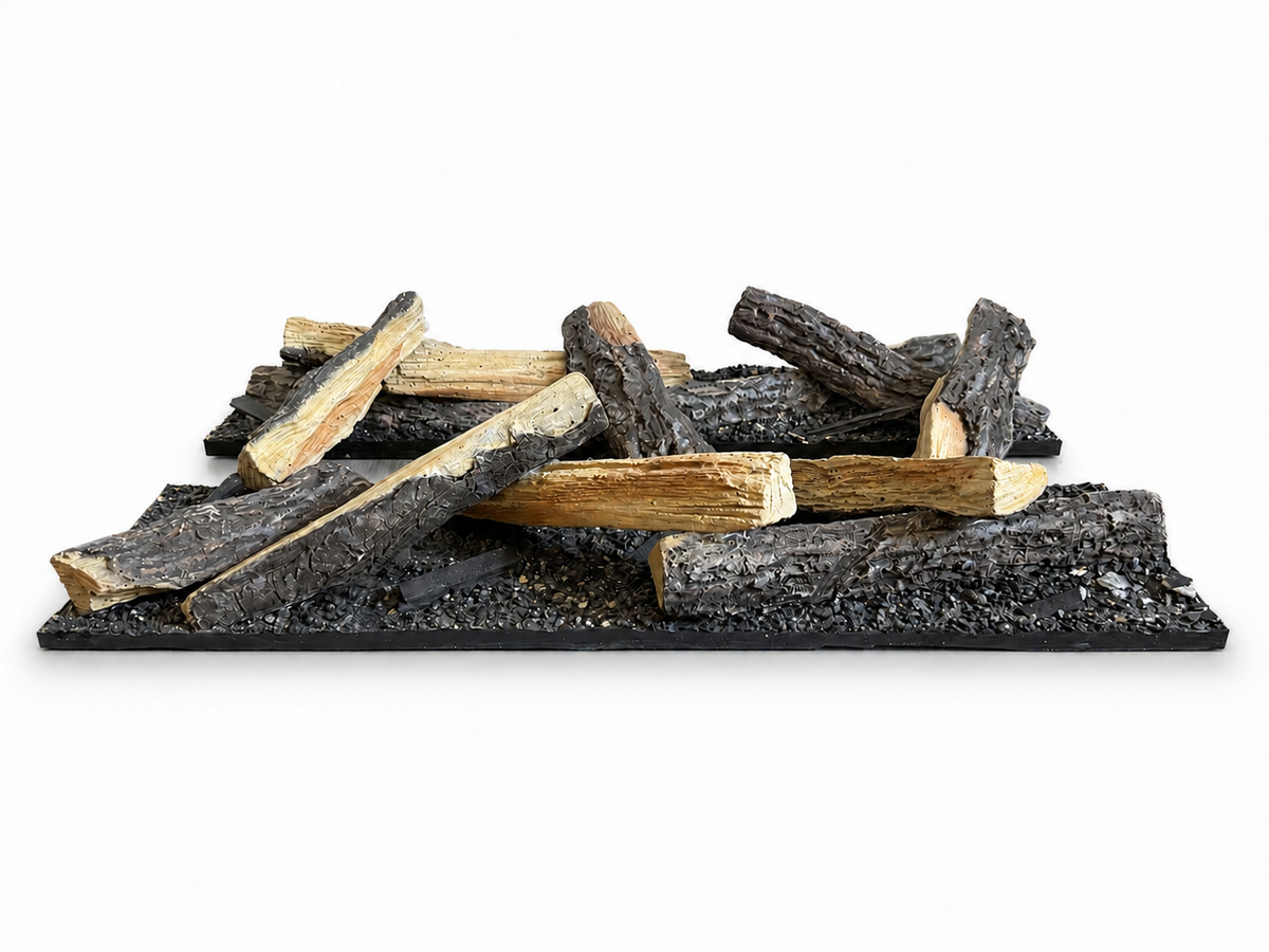 Aquafire®Logs - Faux Wood Molded Logset