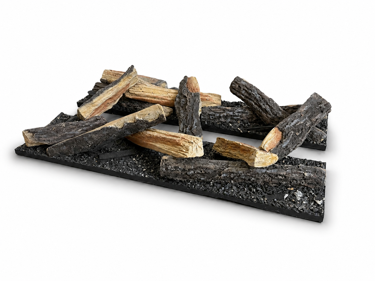 Aquafire®Logs - Faux Wood Molded Logset