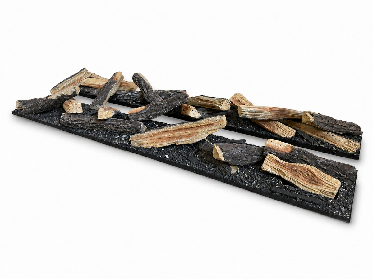 Aquafire®Logs - Faux Wood Molded Logset